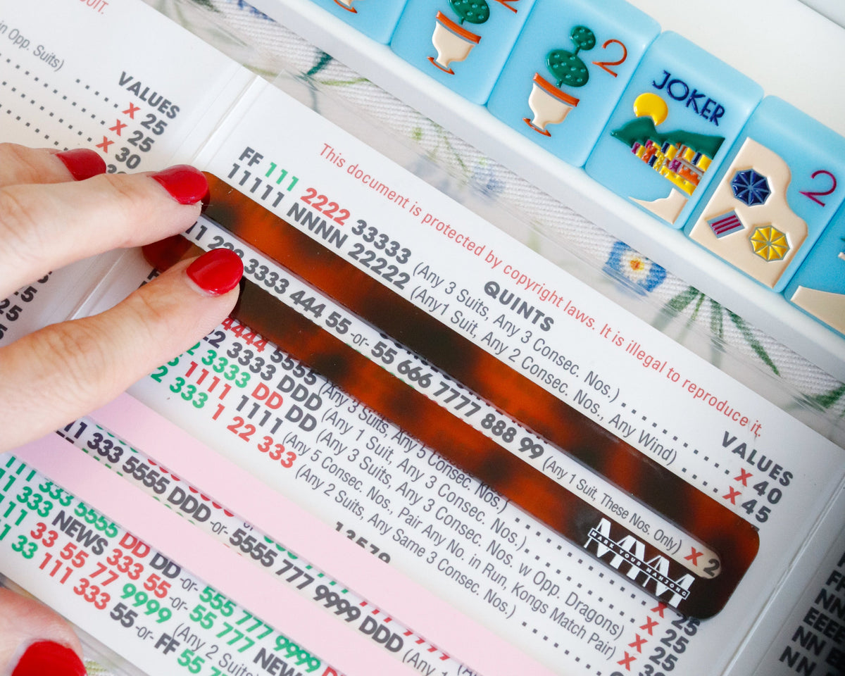 Mix-n-Match 2-Pack Mahjong Card Mini Line Marker™