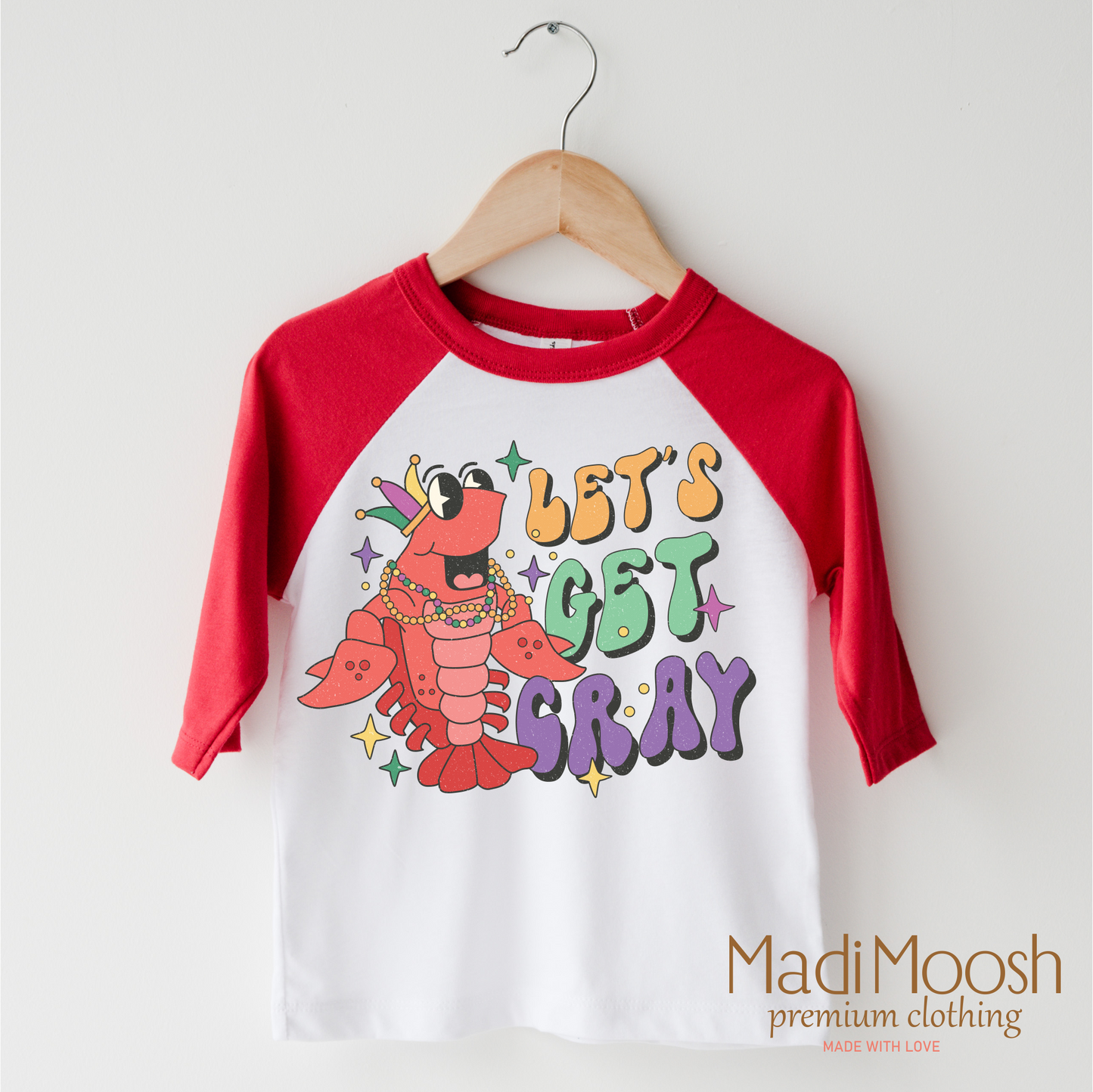 Let's Get Cray Mardi Gras Shirt - Mardi Gras Crawfish Tee