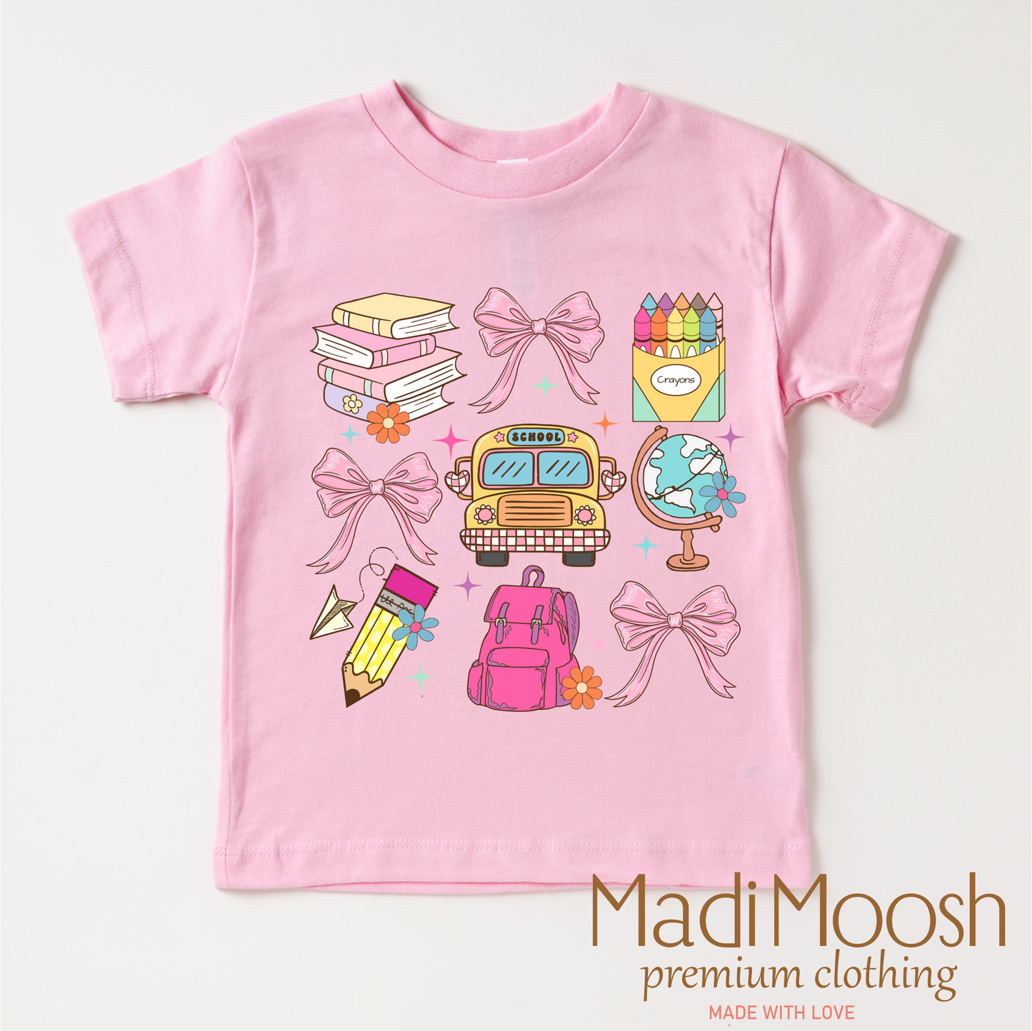 Cute Girls School Shirt - Back To School Shirt