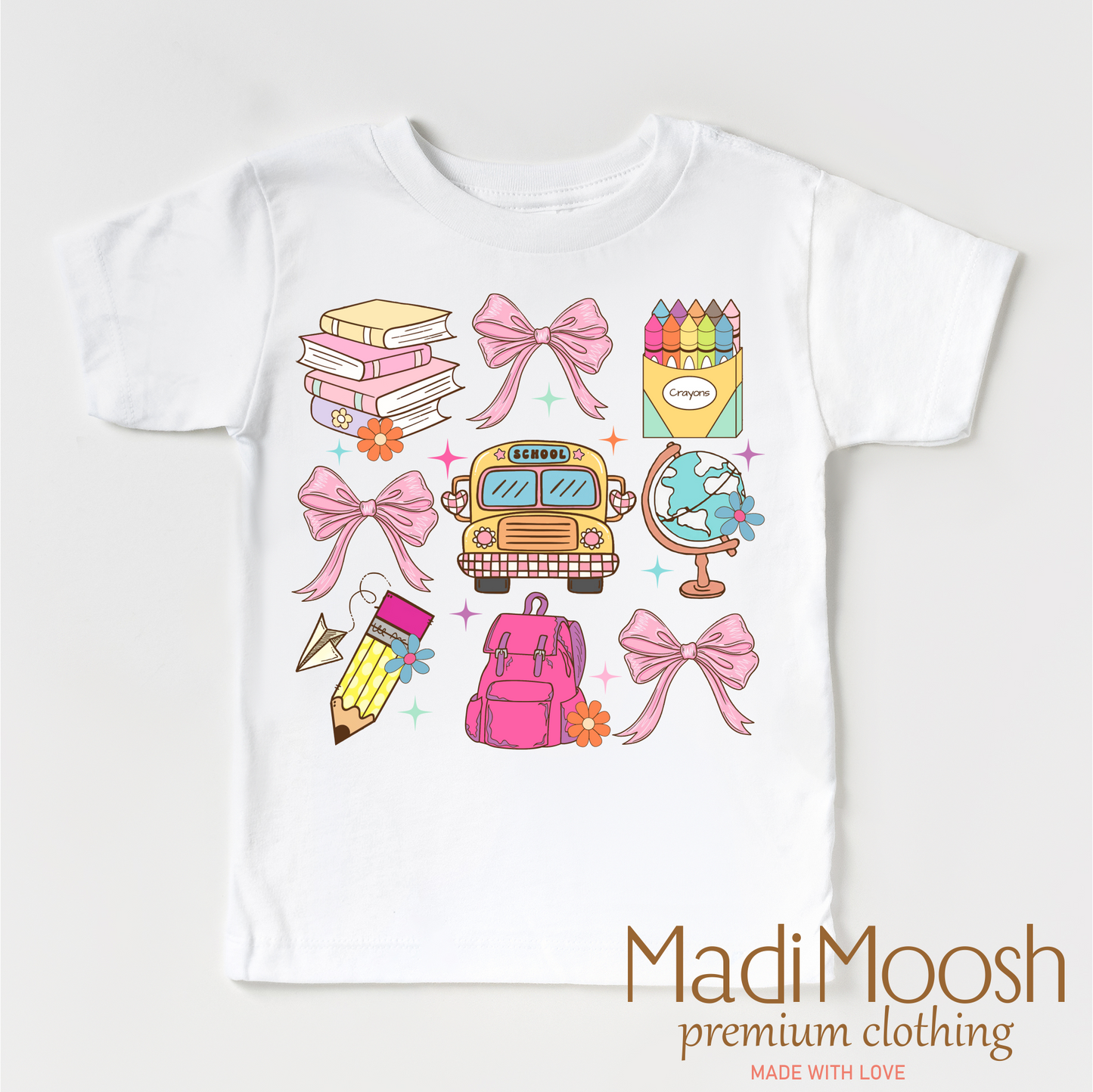 Cute Girls School Shirt - Back To School Shirt