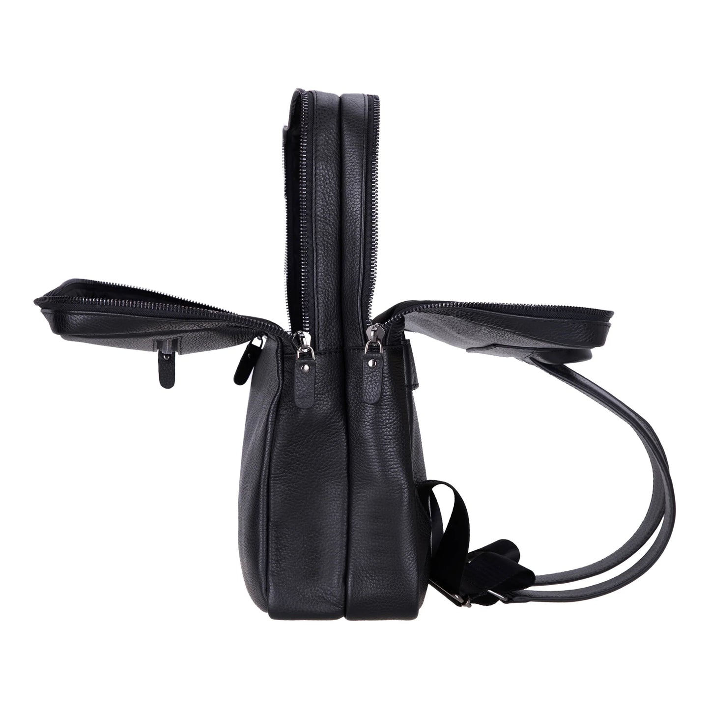 Hidden Castle Leather Backpack