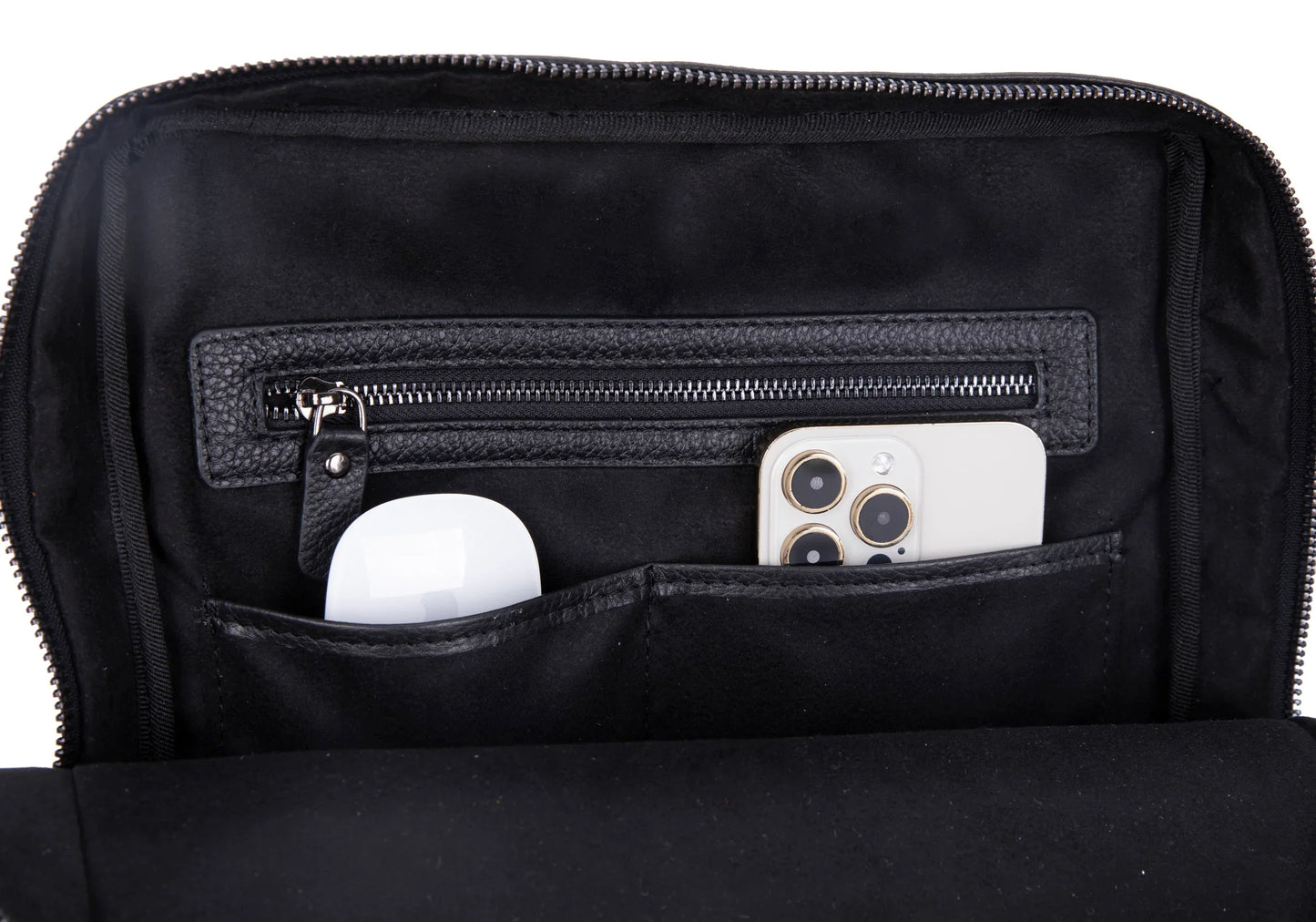 Hidden Castle Leather Backpack