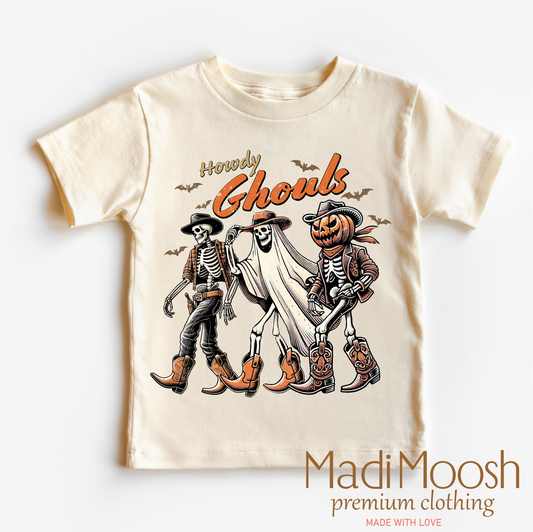 Howdy Ghouls Western Shirt - Halloween Shirt