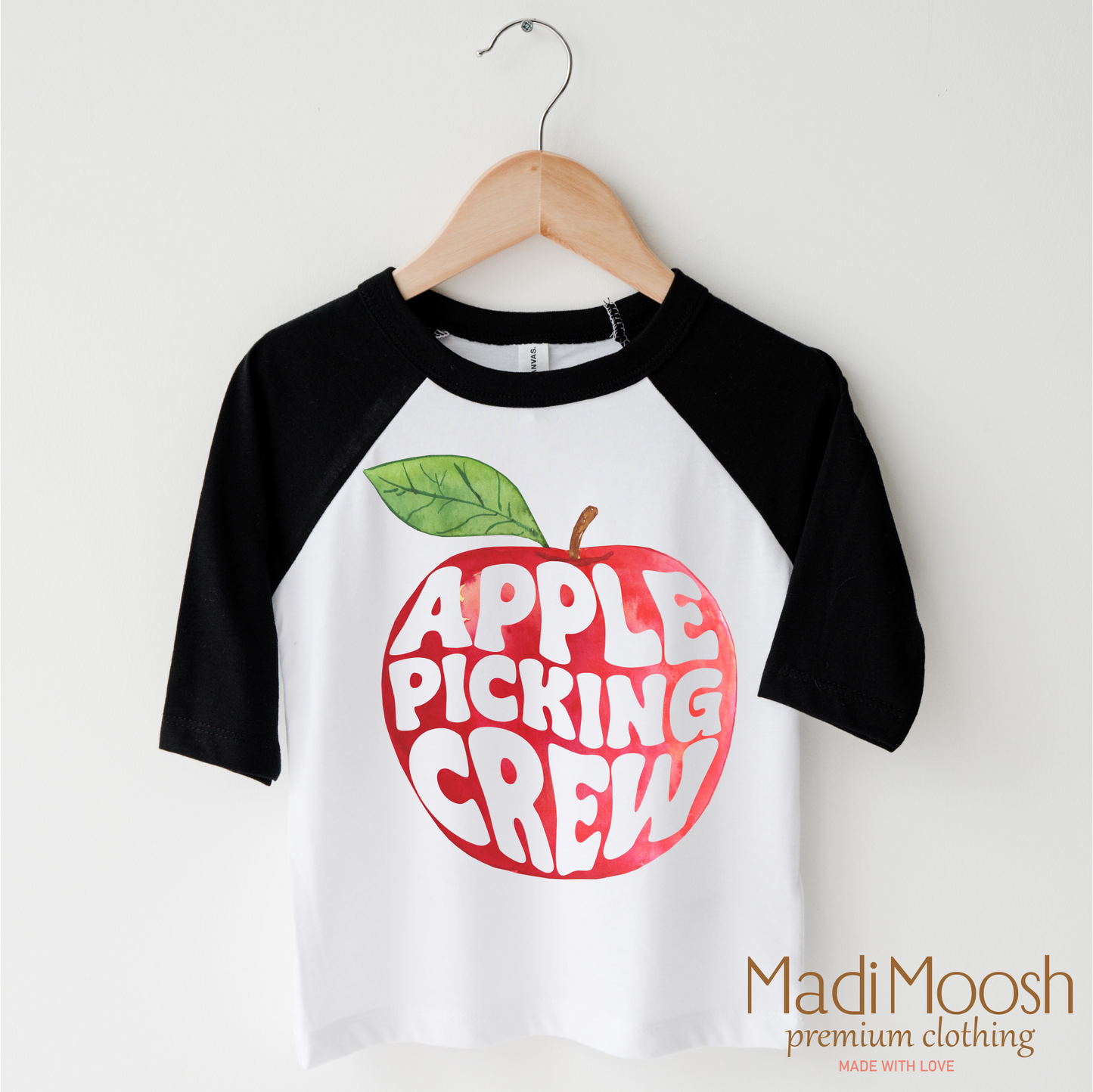 Apple Picking Crew Shirt - Fall Tee