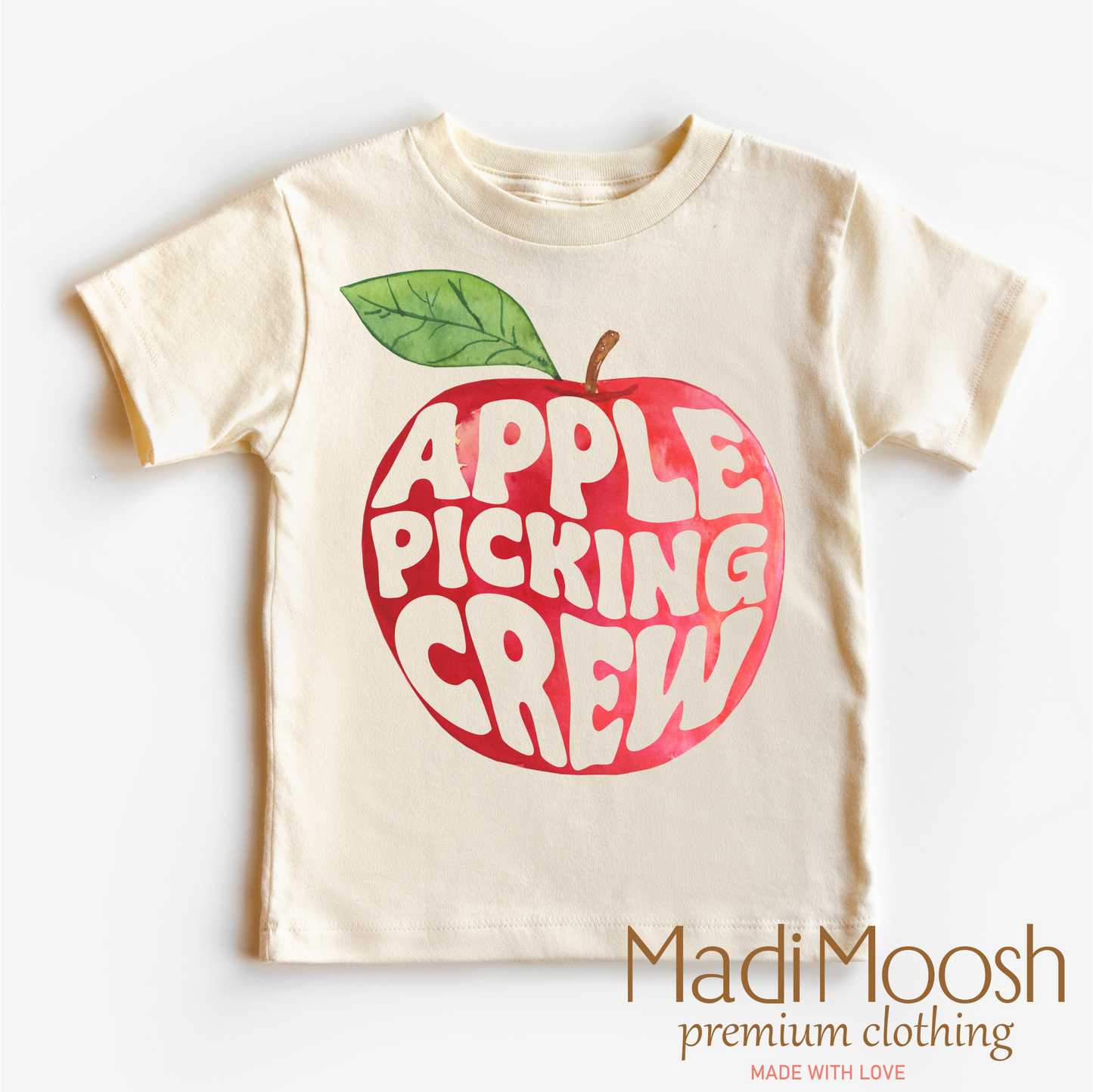 Apple Picking Crew Shirt - Fall Tee