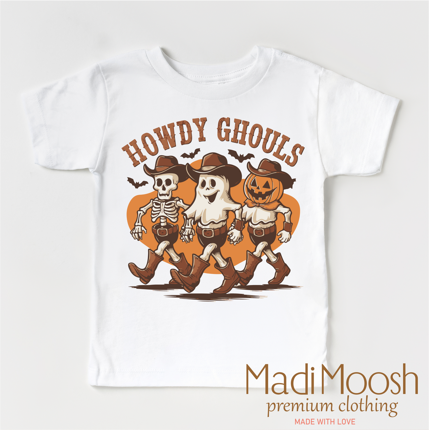 Howdy Ghouls Cowboy Halloween Shirt - Halloween Tee