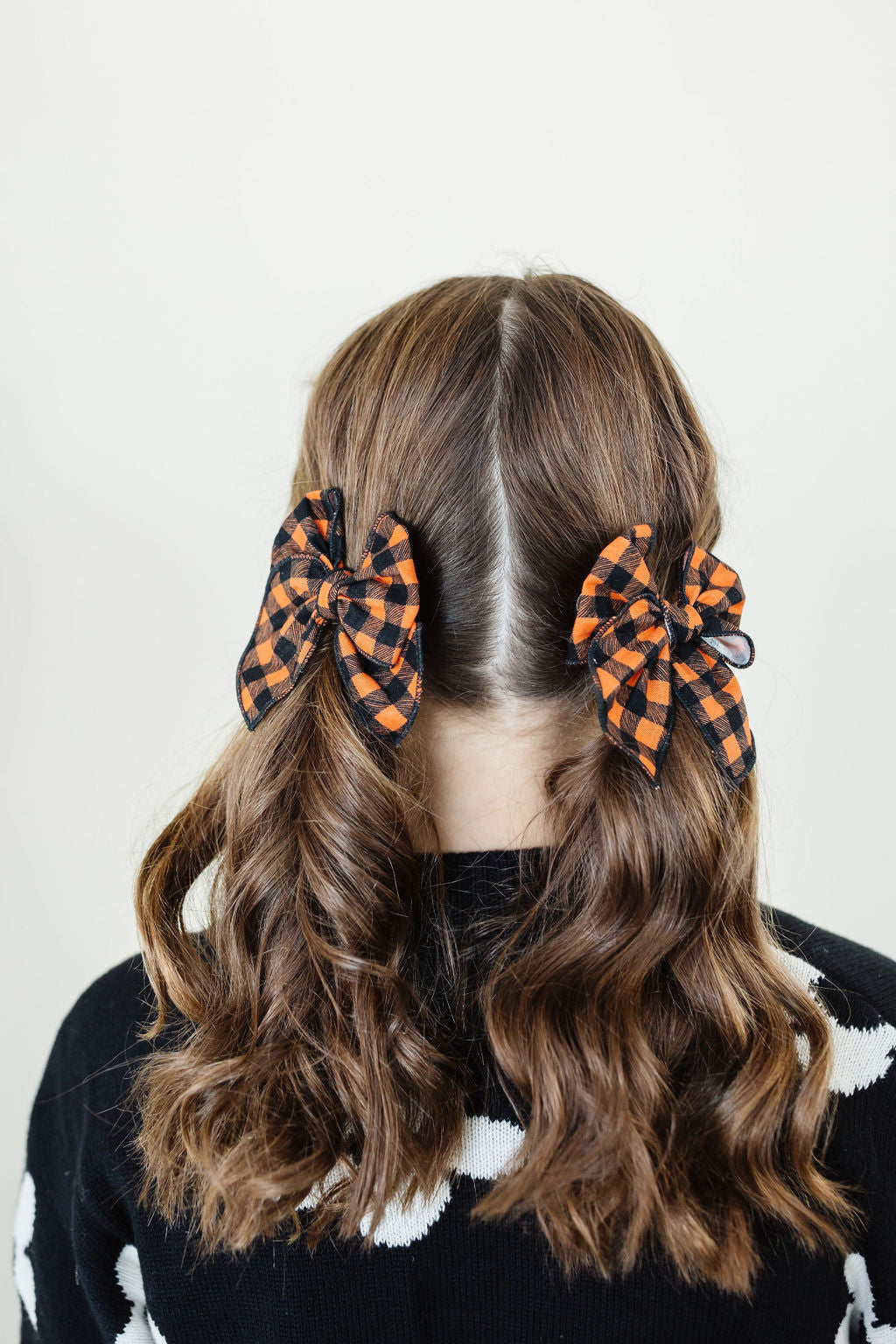 Spooky | Pigtail Set - Petite Party Bow