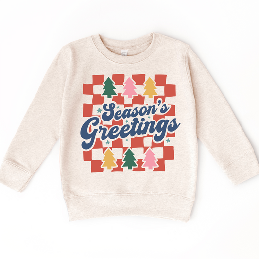 Boho Season's Greeting Christmas Shirt -  Long Sleeve Tees & Sweatshirts