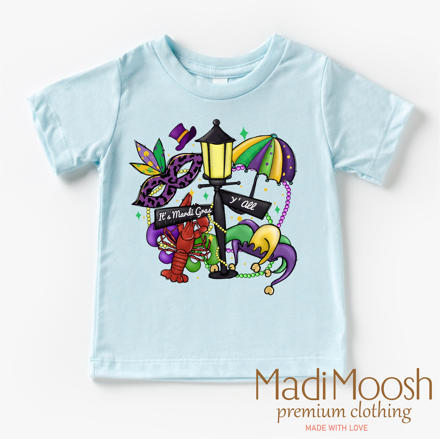 It's Mardi Gras Yall  Shirt - Mardi Gras Tee