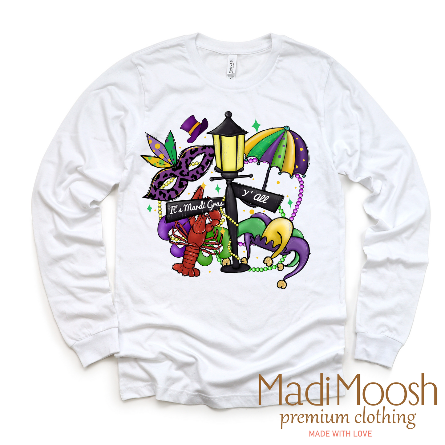 It's Mardi Gras Yall  Shirt - Mardi Gras Tee