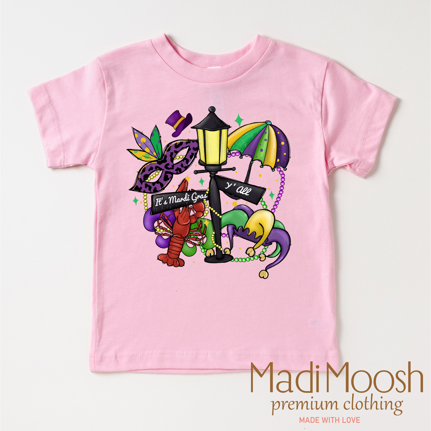 It's Mardi Gras Yall  Shirt - Mardi Gras Tee