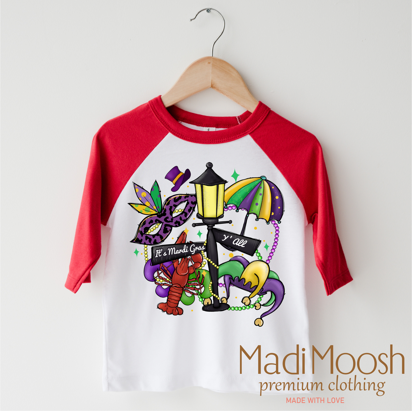 It's Mardi Gras Yall  Shirt - Mardi Gras Tee