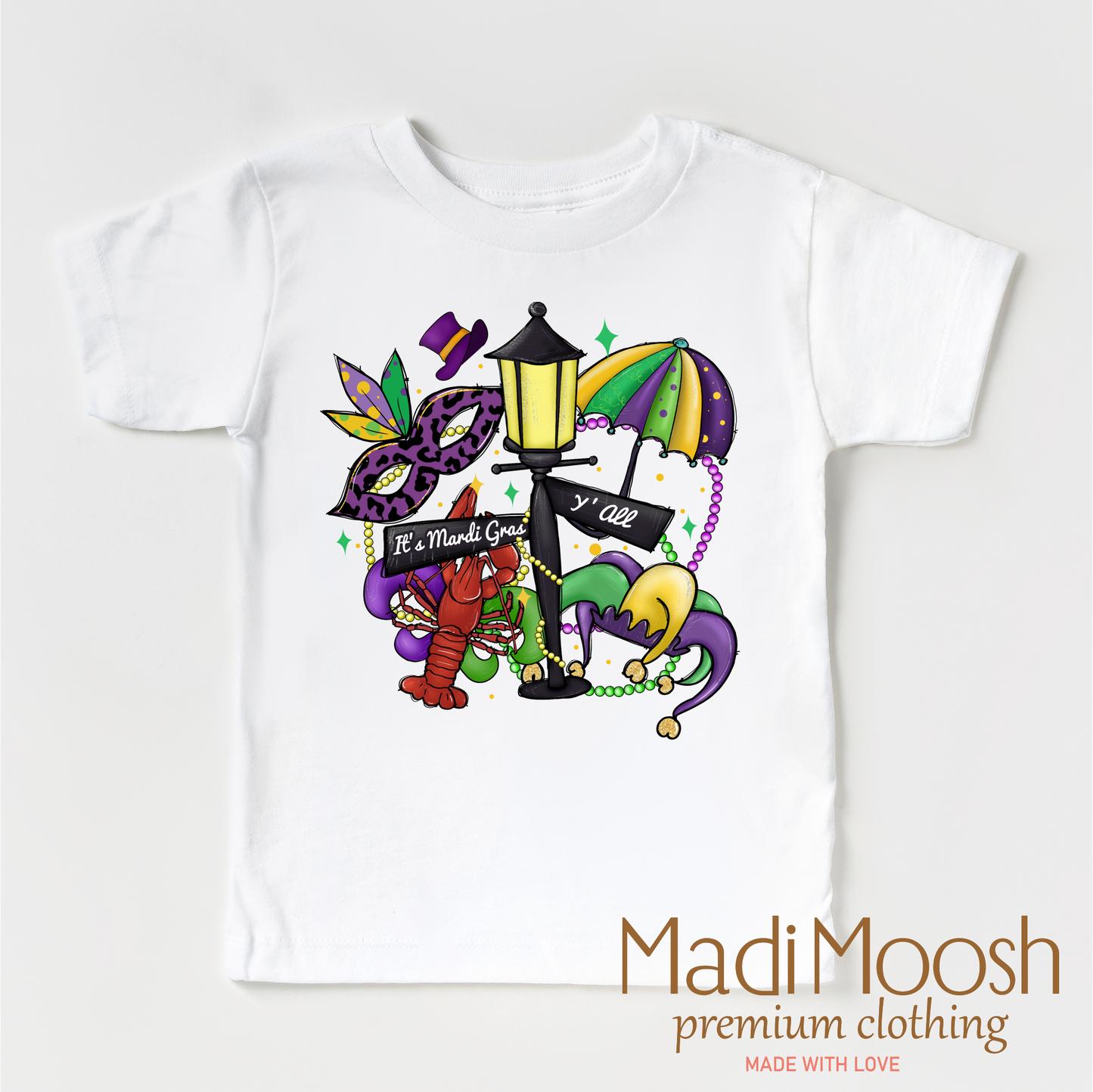 It's Mardi Gras Yall  Shirt - Mardi Gras Tee