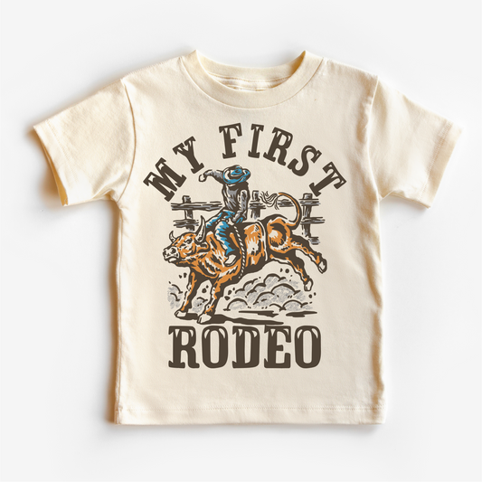 My First Rodeo Birthday Shirt - Kids Western Shirt