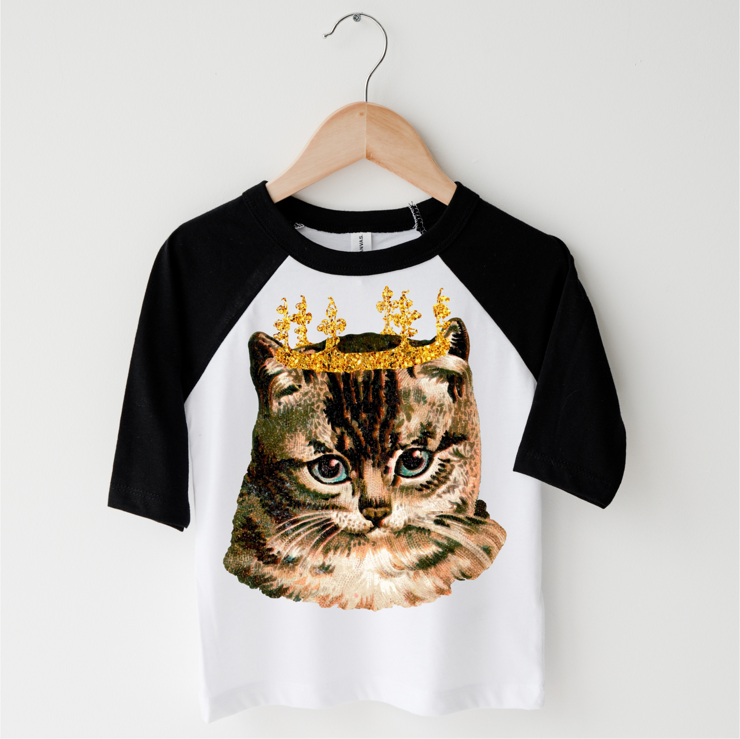 Princess Kitty Cat Shirt - Kids Cat Tee