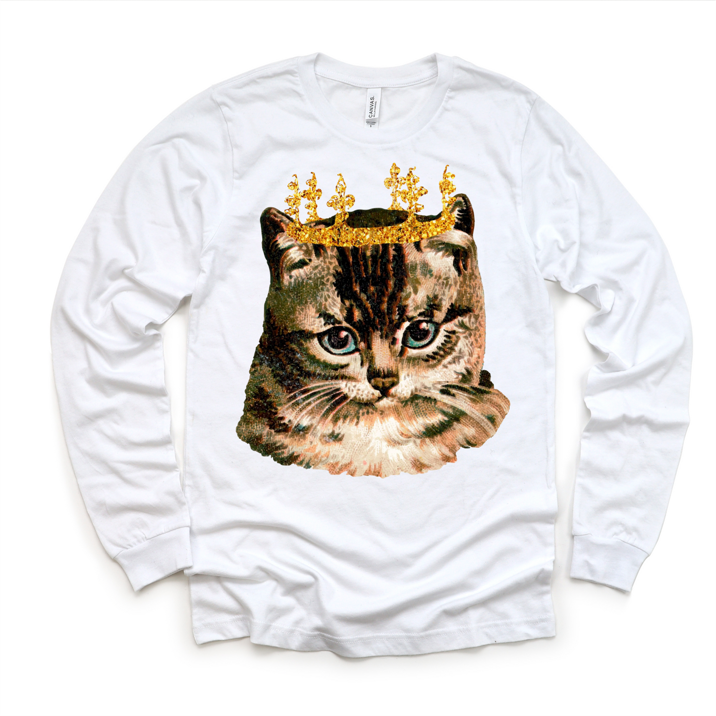 Princess Kitty Cat Shirt - Kids Cat Tee