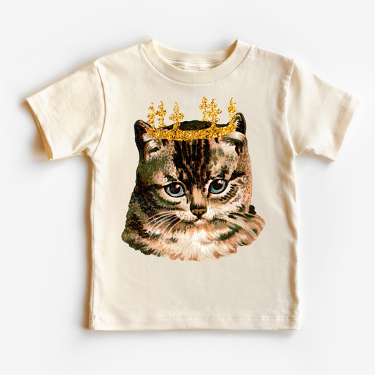 Princess Kitty Cat Shirt - Kids Cat Tee