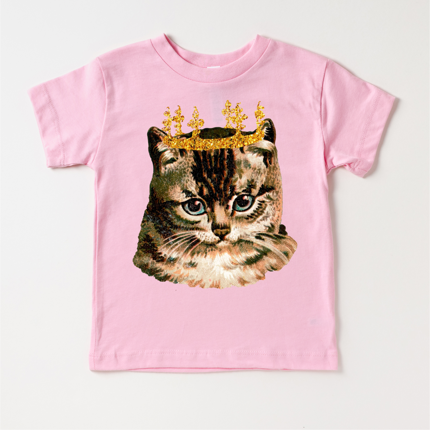 Princess Kitty Cat Shirt - Kids Cat Tee