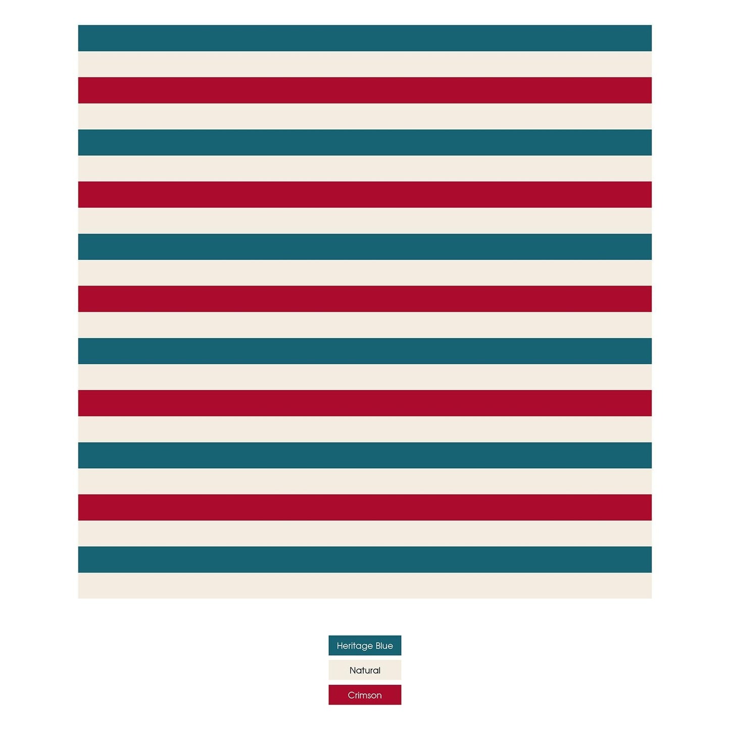 Print Dog Bandana in USA Stripe