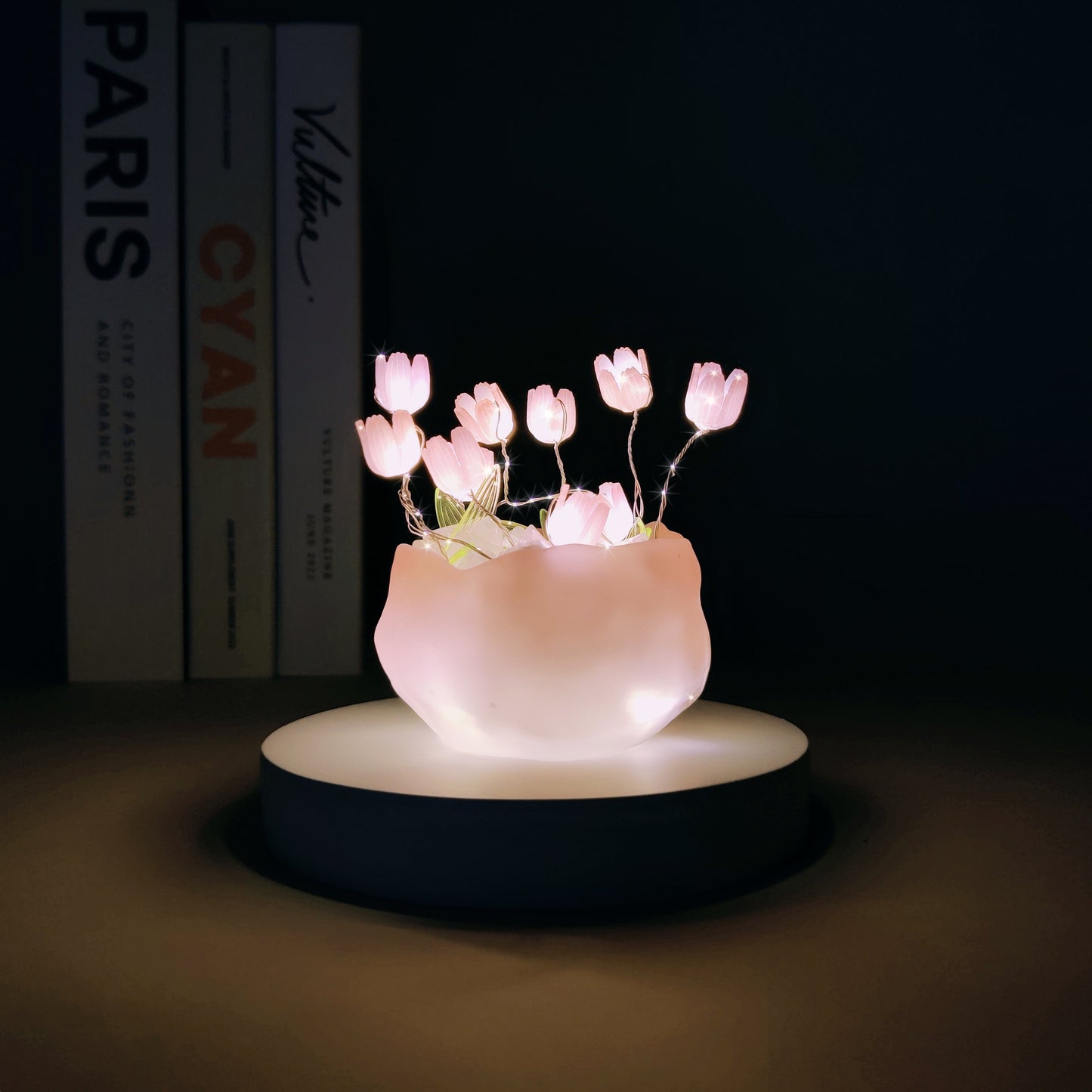 DIY Tulip LED Night Light