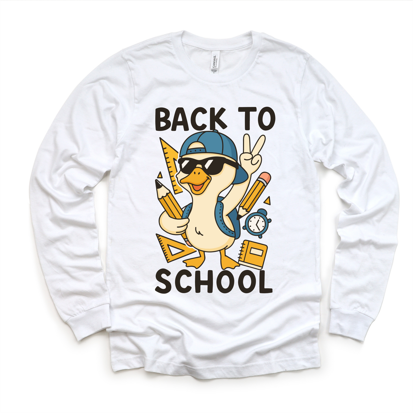 Boys Back To School Goose Shirt - Cute Back To School Tee