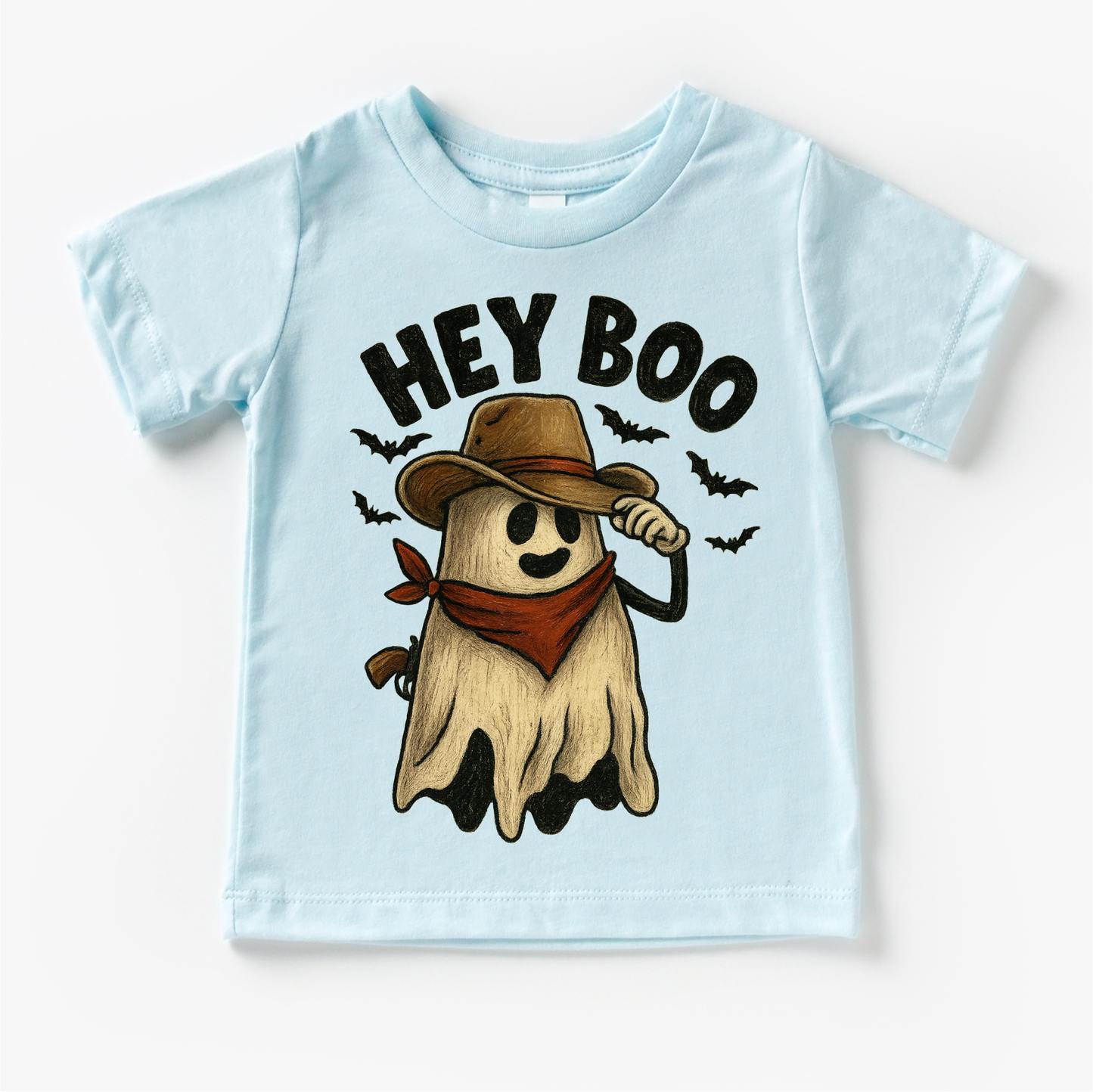 Hey Boo Western Halloween Shirt - Halloween Tee