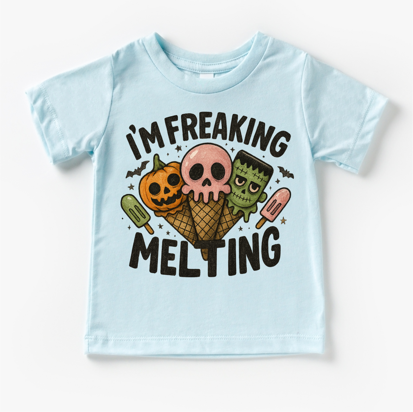 I'm Freaking Melting Ice-cream Halloween Shirt - Halloween Tee