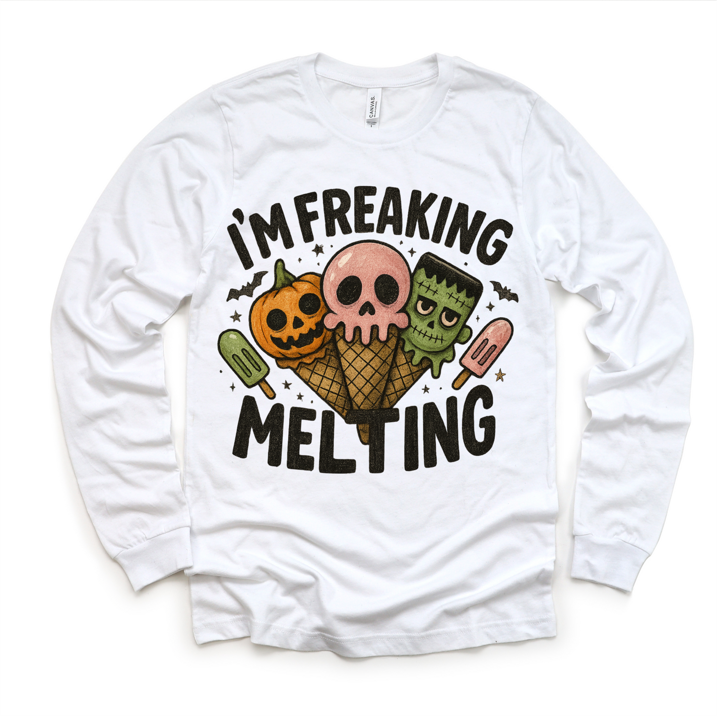 I'm Freaking Melting Ice-cream Halloween Shirt - Halloween Tee