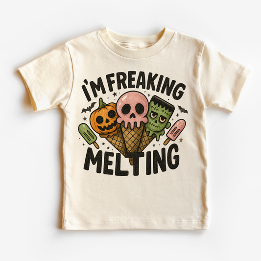 I'm Freaking Melting Ice-cream Halloween Shirt - Halloween Tee
