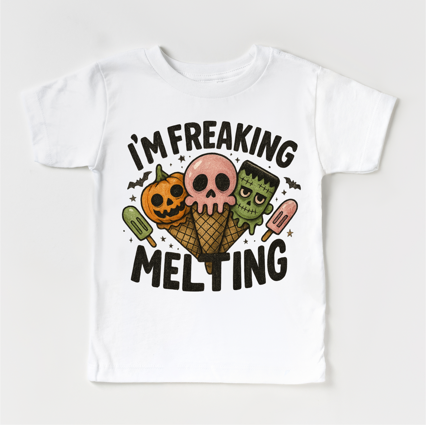 I'm Freaking Melting Ice-cream Halloween Shirt - Halloween Tee