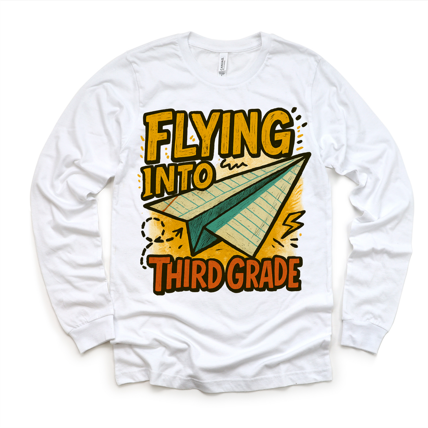 Flying Into Third Grade Back To School Shirt | First Day Of School Tee