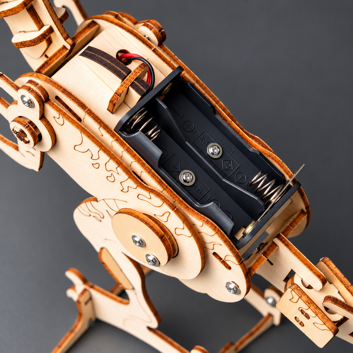Dinosaur Robot T-Rex DIY Kit, Educational STEM Toy