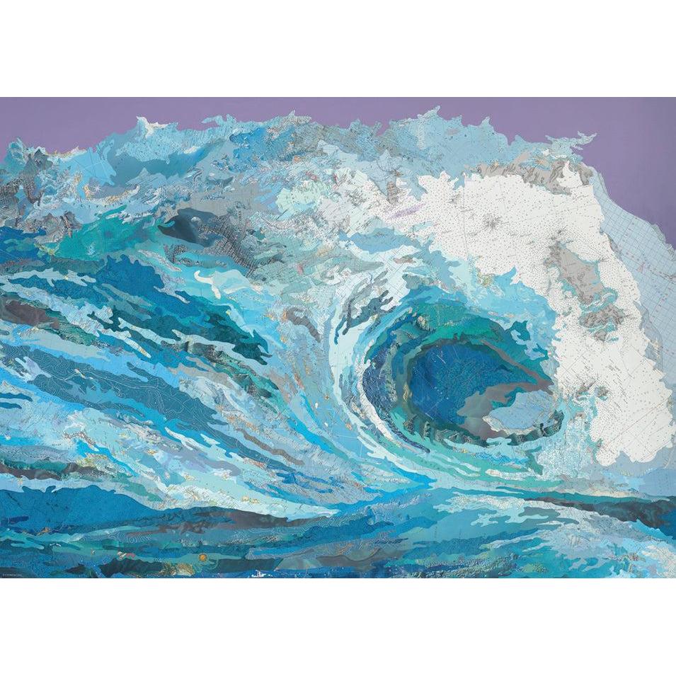 Map Wave Map Art 2000 Piece Jigsaw Puzzle Heye