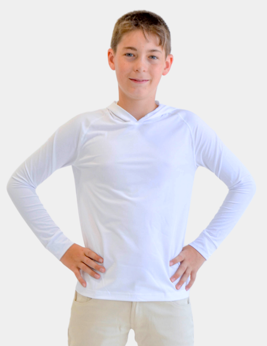 Marley Youth Boys' Hooded Sun Shirt