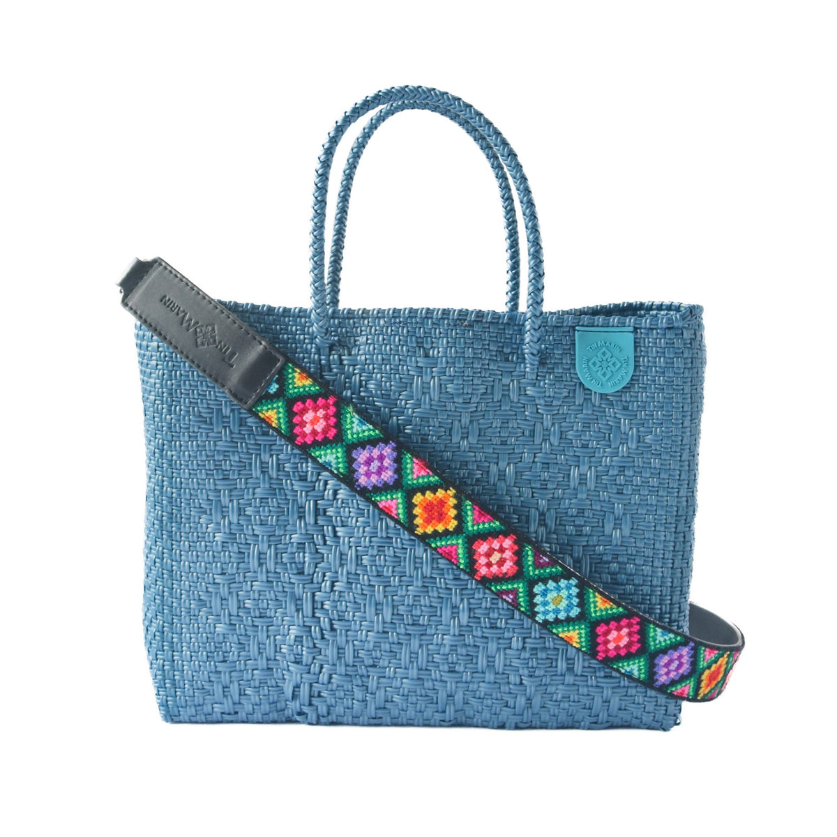 Maui Medium Woven Resort Crossbody Bag