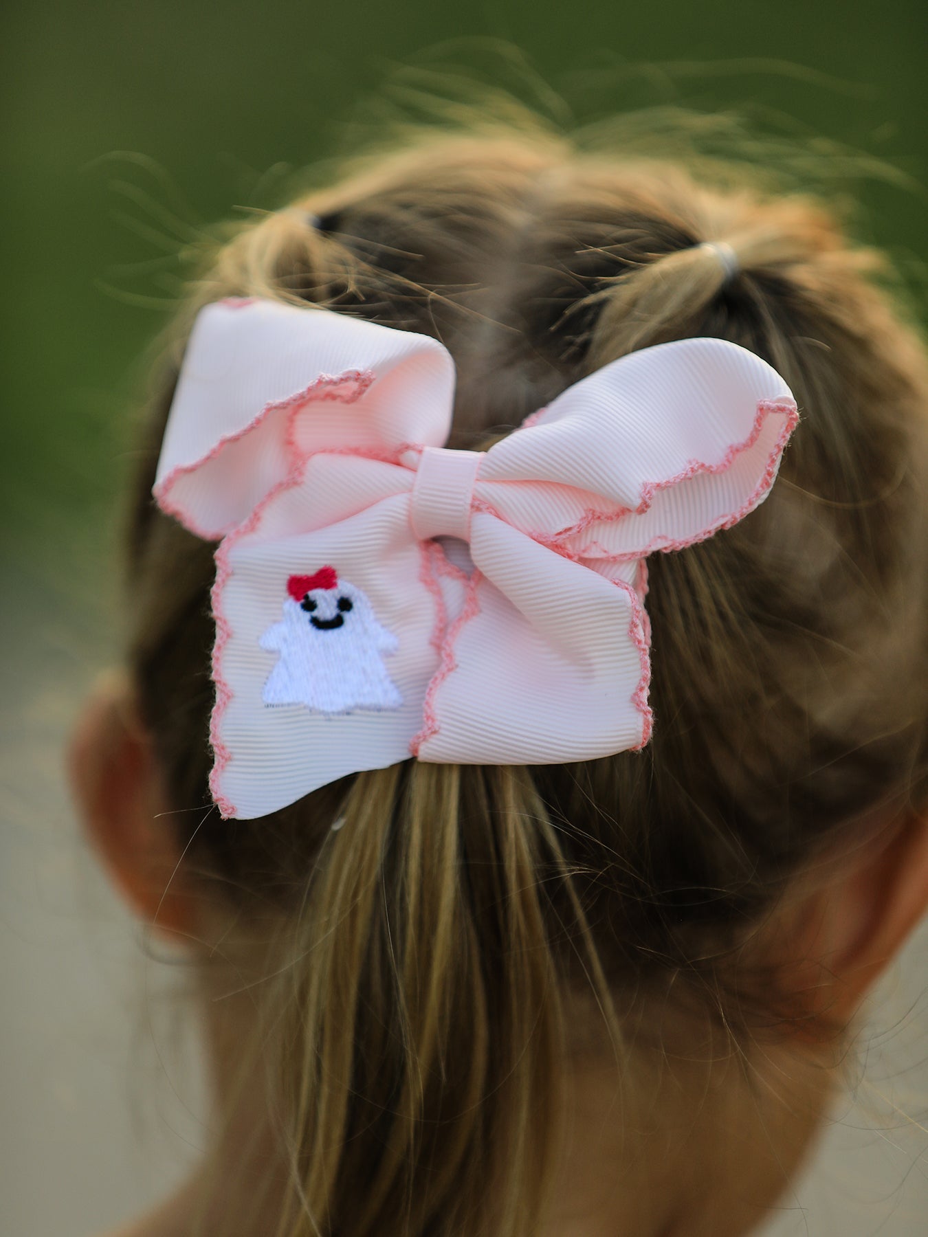 Halloween Ghost Bow Hairpin