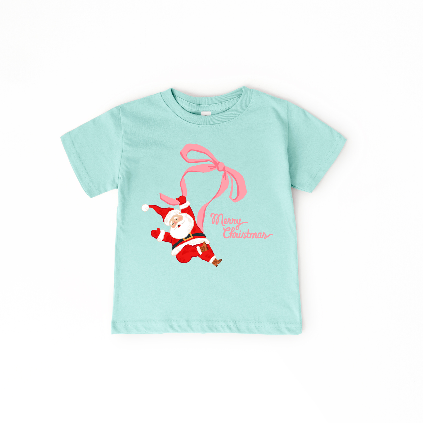 Ribbon Santa Claus
