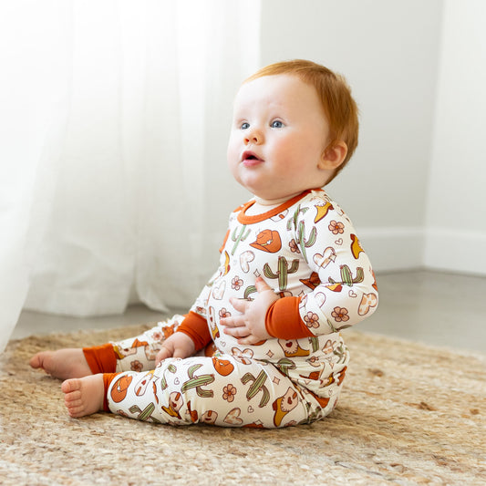 LONG SLEEVE 2 PIECE SETS- Howdy