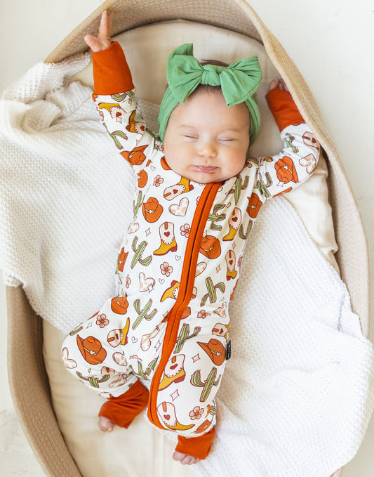 ZIP ROMPER - Howdy
