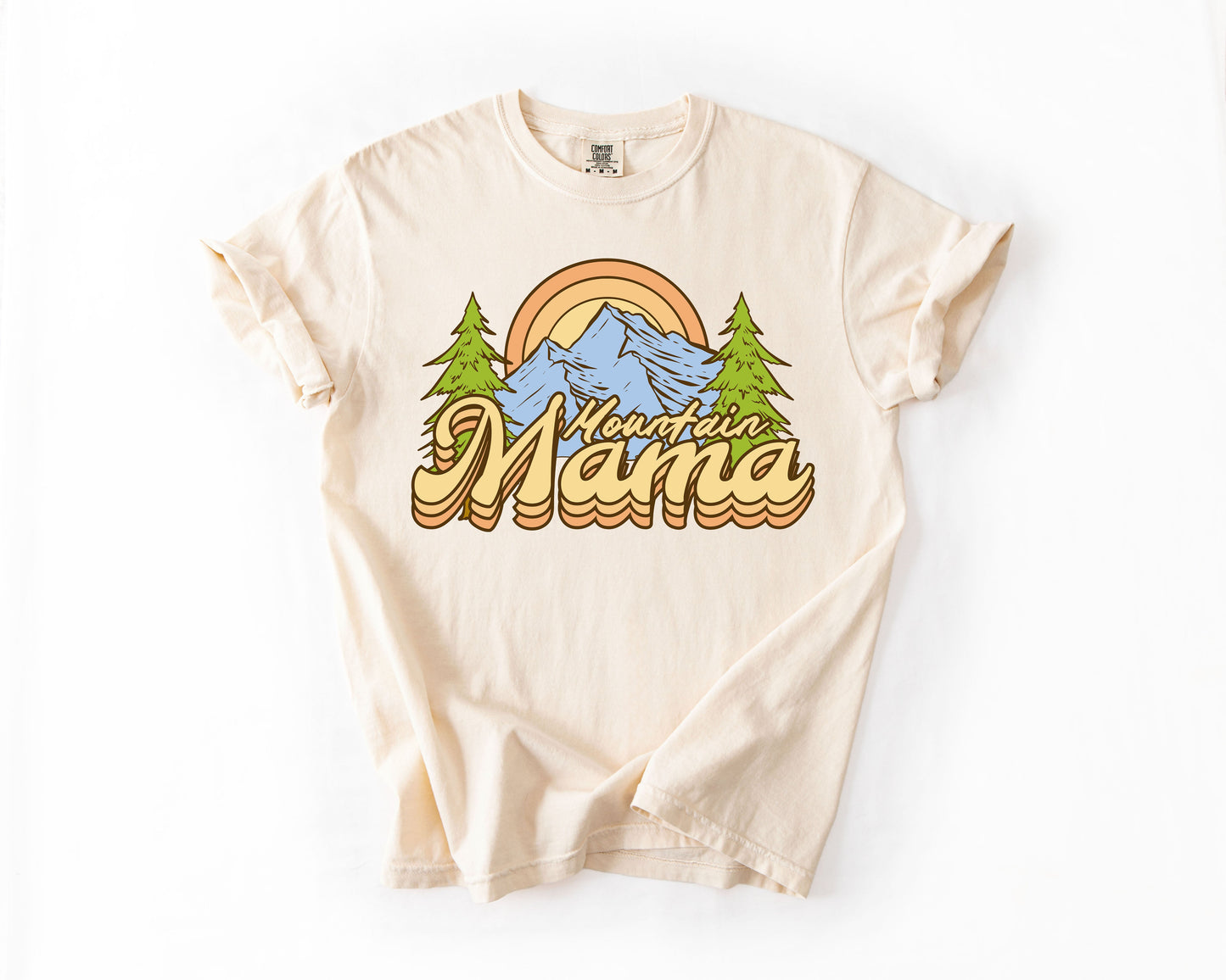 Mountain Mama, Adventure, Boat, Lake Life, Camping, Outdoor, Nature, Travel, Comfort Colors T-Shirt