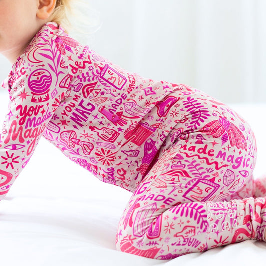 The Second-Skin Convertible Romper | Mystic Mama (Pink)