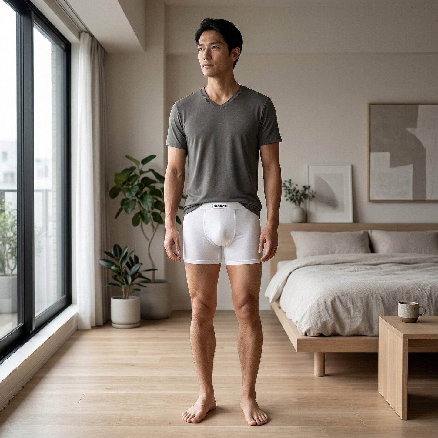Men's Boxer Brief in Natural