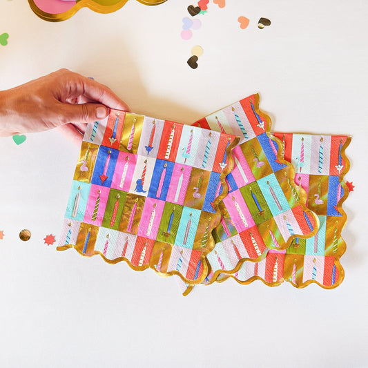 Birthday Wishes Lunch Napkins (20 count)