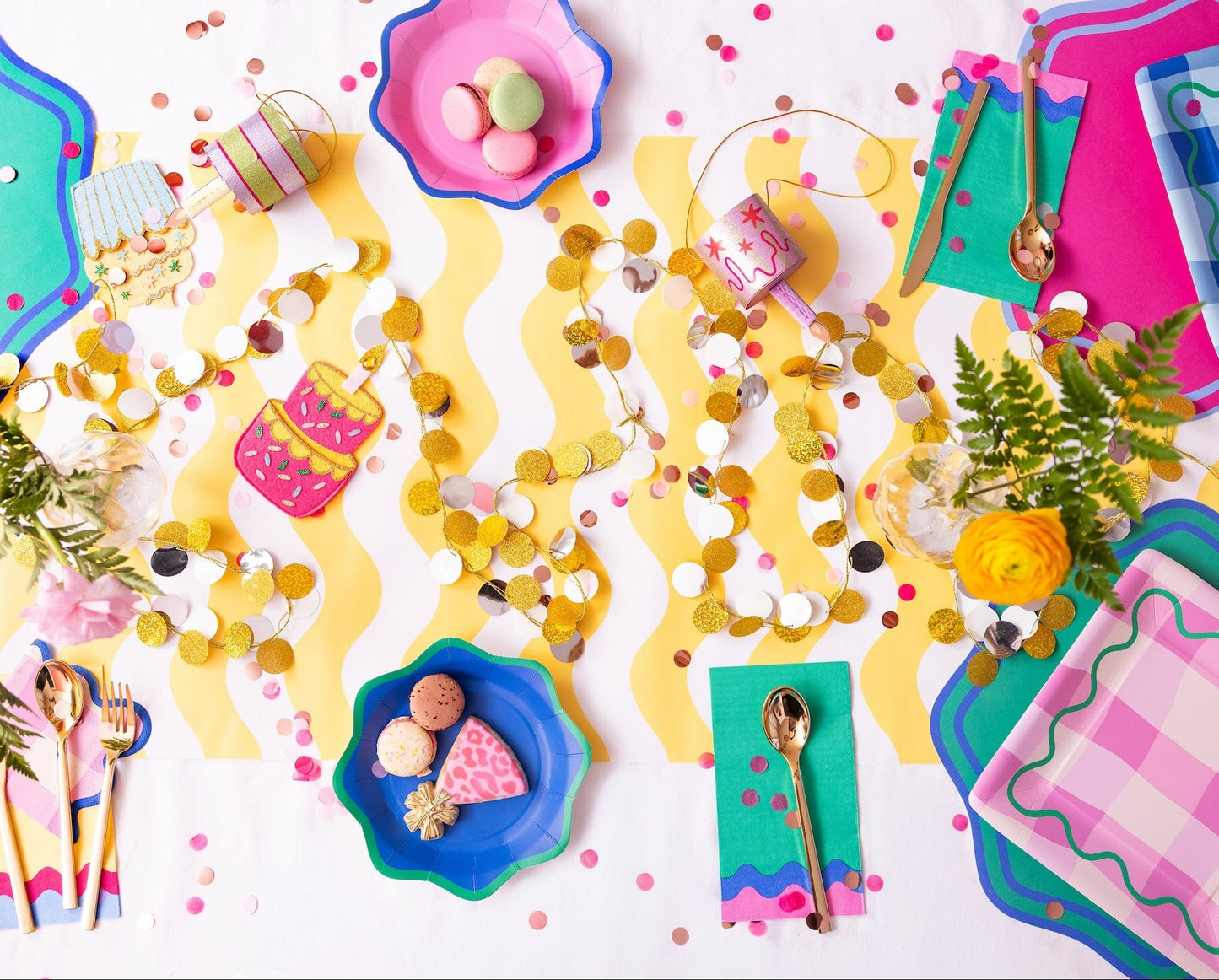 Gold Disposable Utensil Set (30 ct)