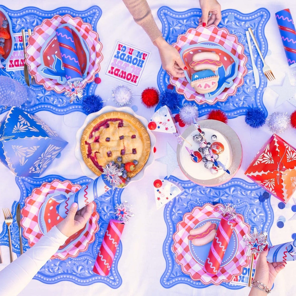 Star Spangled Spark Placemats (10 ct)