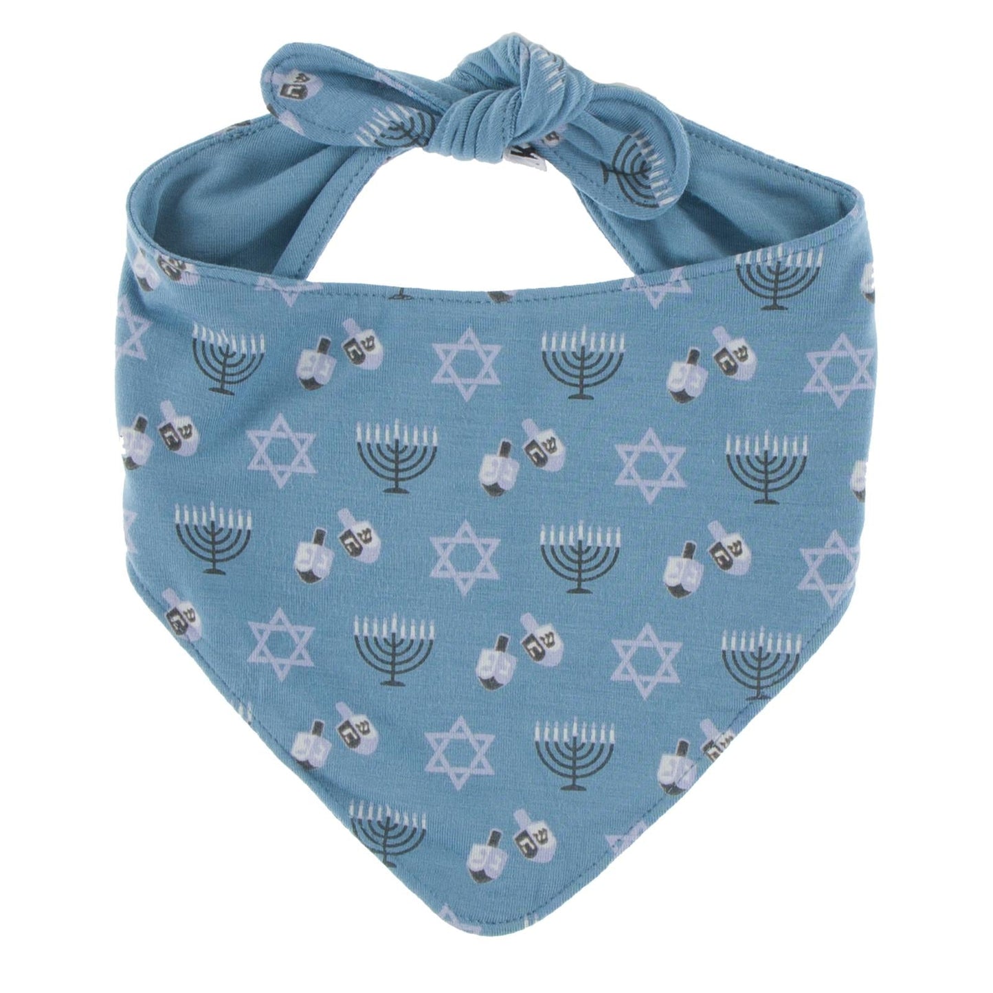 Print Dog Bandana in Blue Moon Hanukkah