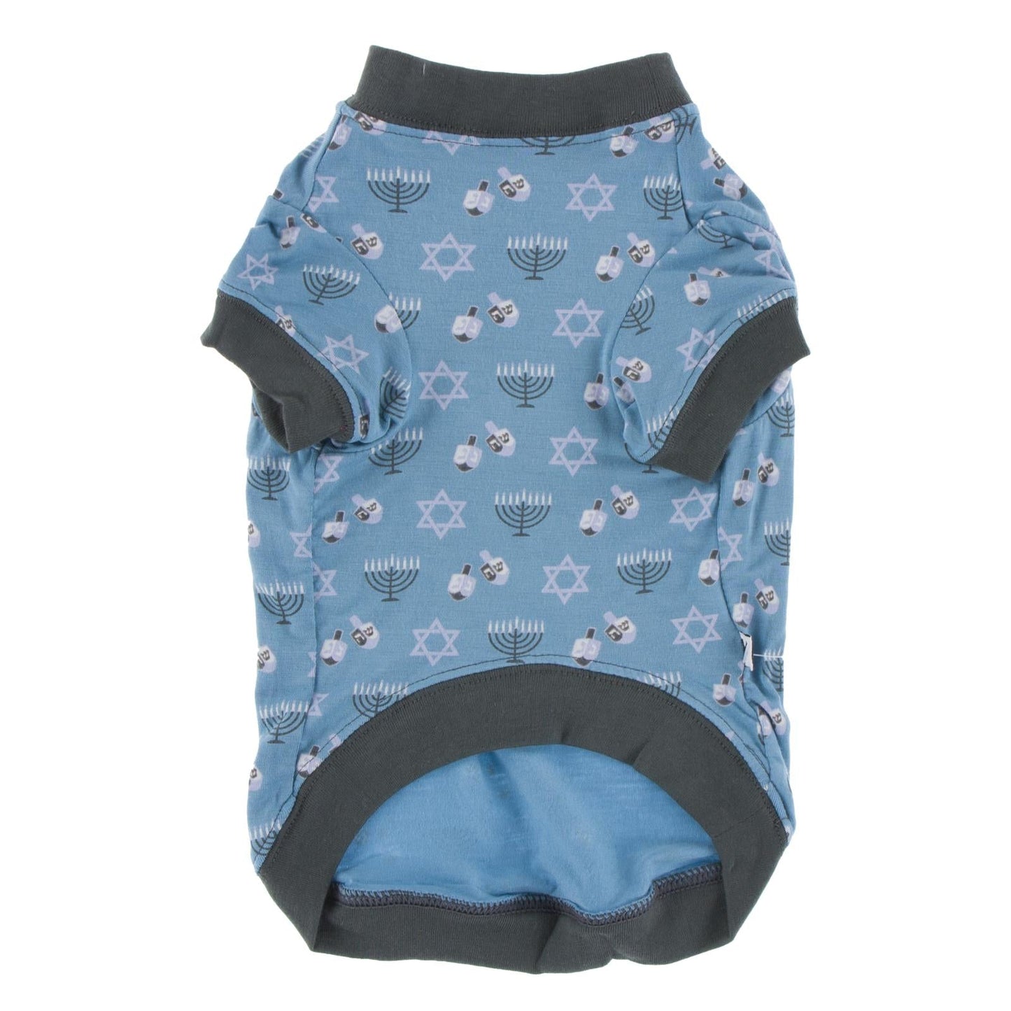 Print Dog Jammies in Blue Moon Hanukkah