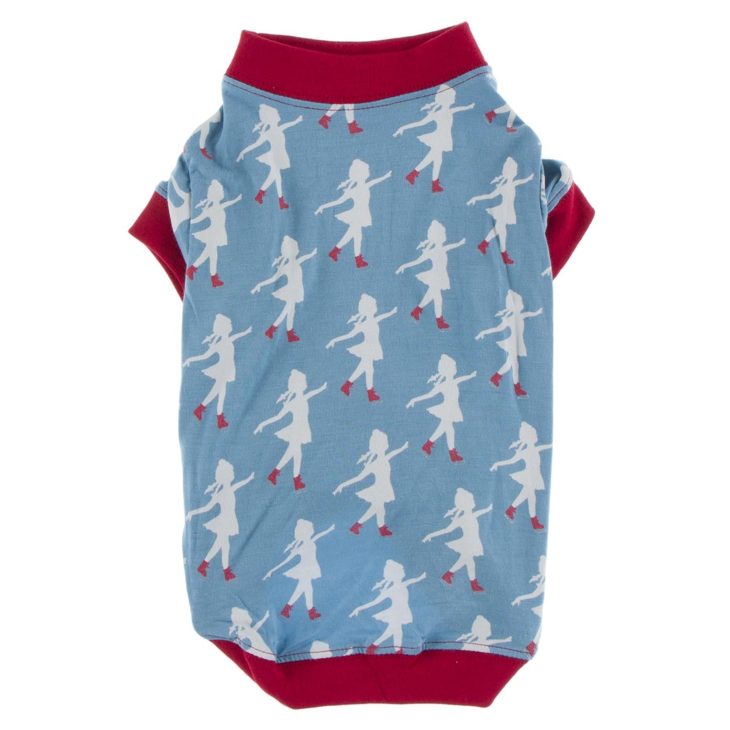 Print Dog Jammies in Blue Moon Ice Skater