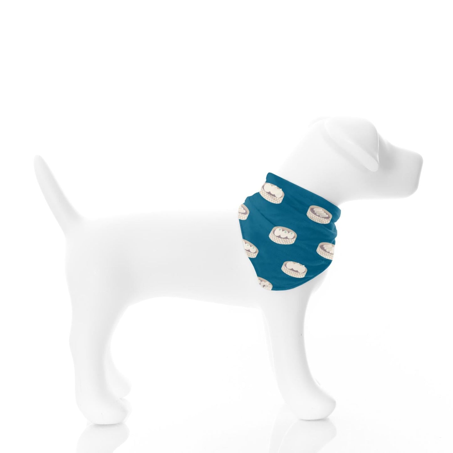 Print Dog Bandana in Seaport Dim Sum