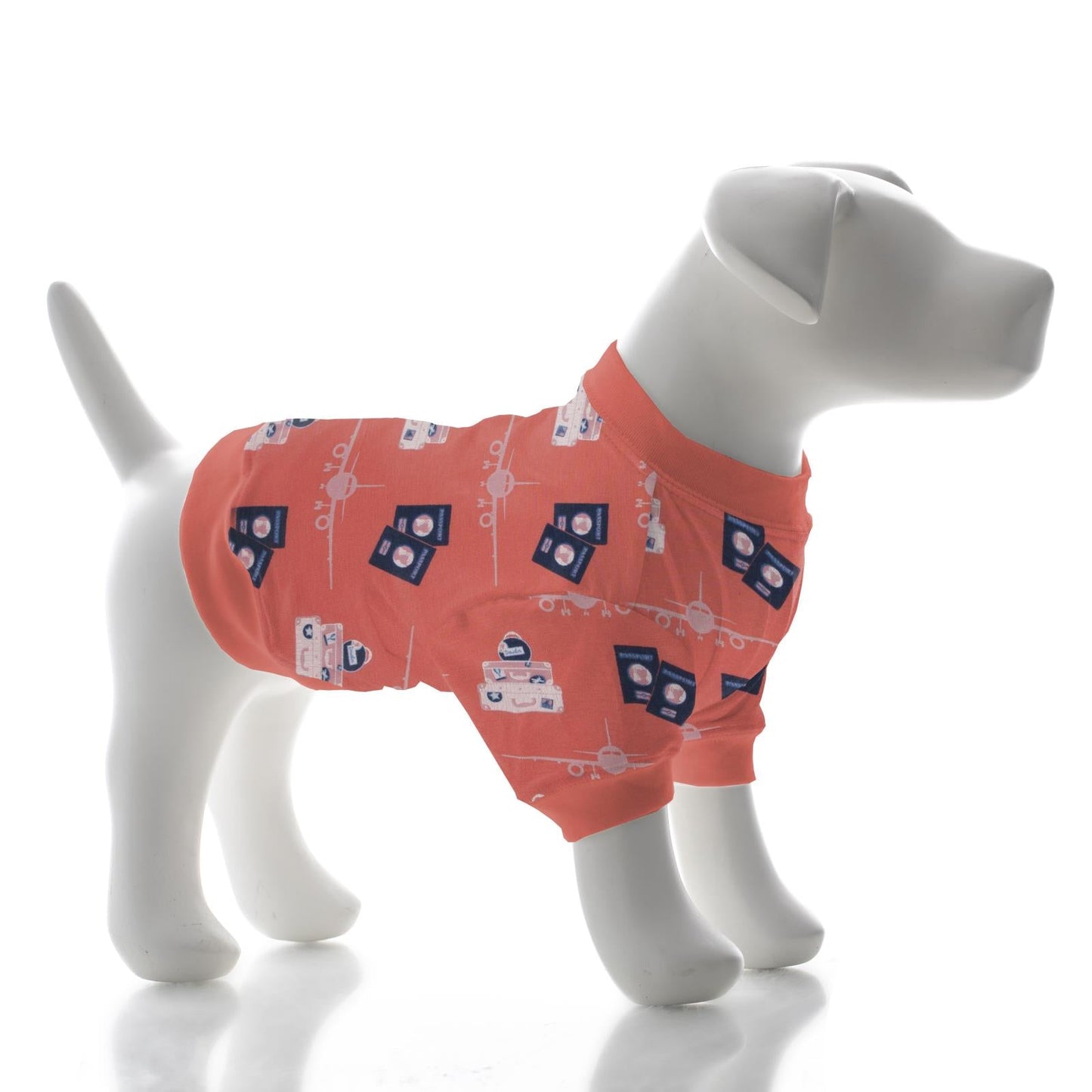 Print Dog Jammies in English Rose Travel Guide